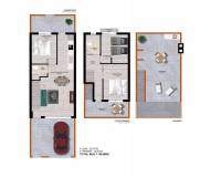 Nybygg - Townhouse - Torrevieja - La Siesta - El Salado -  Torreta